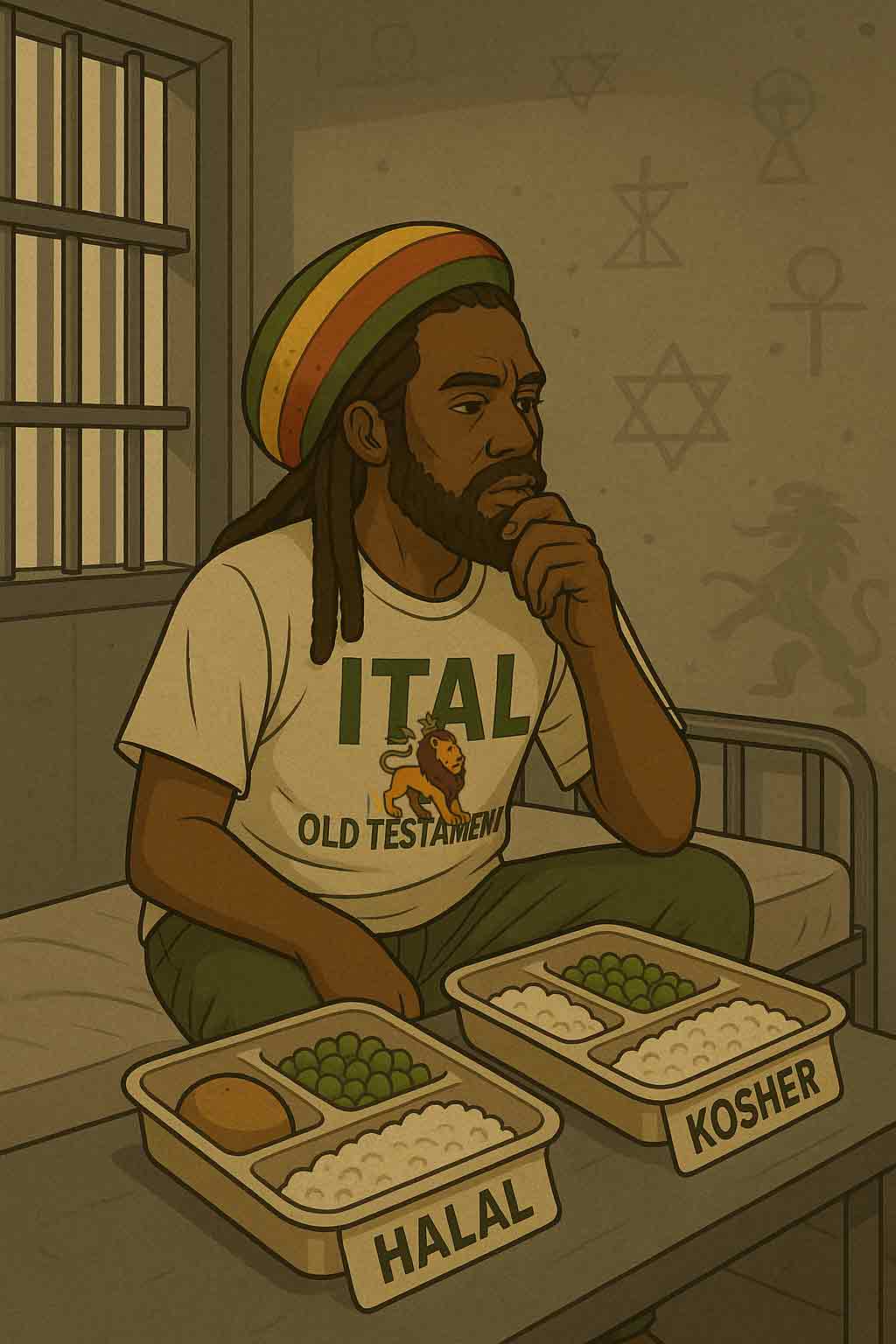 Kosher Diet vs Halal for Rastafarians in the Absence of Ital Options
